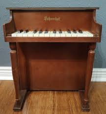 Vintage Schoenhut Children's Toy Piano 25 Keys Works | eBay