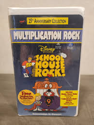 Vintage Disney School House Rock! Multiplication Rock 1998 ...