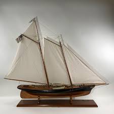 Museum Quality Model Of Schooner Yacht America – Lannan Gallery