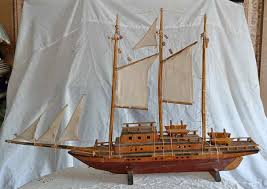 Wooden Model Ship