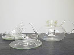Old Bauhaus Tea Service Wilhelm Wagenfeld's 30s, Jena Glass ...