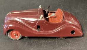 Vintage Schuyler Examico 4001 Wind Up Die Cast Metal Car With Original Key | eBay