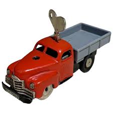 Vintage Schuco Varianto-Lasto 3043 Red Toy Truck with Key. For Sale at Ruby Lane