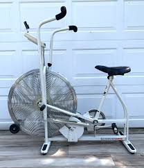 Vintage MCM White Schwinn Airdyne Dual Action Exercise Bike w/ Speedo Monitor | eBay