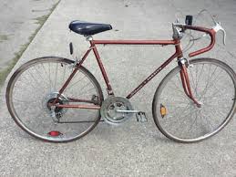 Antique ten speed bicycle, schwinn varsity, slightly used, 27 in. color is rust | eBay