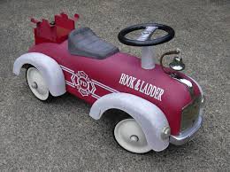 Hook and Ladder Fire Truck, #891, Schylling, Ride-On | eBay