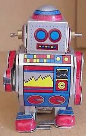 3 inch tall Tin Windup Walking Classic Type toy Robot Sci-Fi | eBay