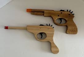 Schylling Shooter Rubber Band Wooden Gun Toy And Other ...