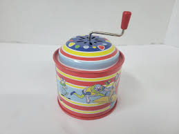 Schylling Wind Up Colorful Tin Music toy (2007) works. EUC | eBay