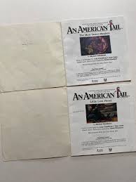 1980s an American Tail Fievel Goes West Books Kids Paperback ...