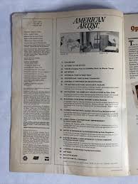 1978 July American Artist Magazine, Watercolor Page ...