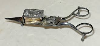 Antique 19th Century Hallmarked Silverplate Candle Snuffer ...