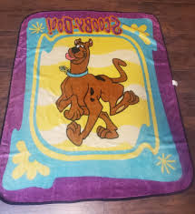 Vintage 2000 Scooby-Doo Fleece Throw Blanket Cartoon Network ...