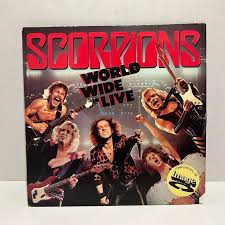 Scorpions World Wide Live 2 LP Album 1985 Mercury Label 824 ...