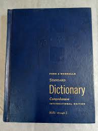 1976 STANDARD DICTIONARY INTERNATIONAL MULTI-Z Hardcover ...