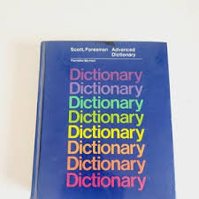Vintage H. Scott Foresman Advanced Dictionary. Word Find ...