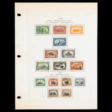 Sold at Auction: 1893-1903 Mint & Used Commemorative Collection