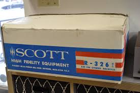 HH Scott R-326 Stereo Receiver * 30W RMS * 1976 * Box ...