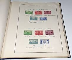 Vintage The Peerless Stamp Collector's Album With 340 Stamps ...