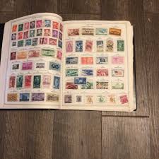 1970 Minkus New World Wide Stamp Album w/4004 Mint & Used ...