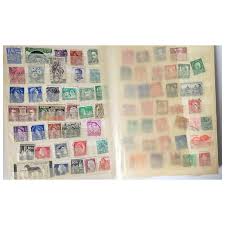International Stamp Album Partially Full Global Postage ...