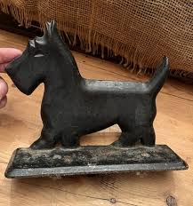Antique Cast Iron Scottie Dog Boot Scraper | eBay