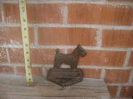 1929 Vintage SCOTTY TERRIER DOG *** Cast Iron Decorative ...