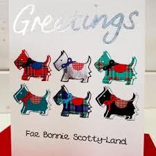 Greetings Fae Bonnie Scotty-land Card WWGR54 - Etsy