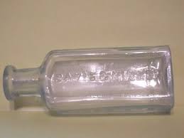 Early Antique Medicine Pharmacy Bottle Davis & Miller ...