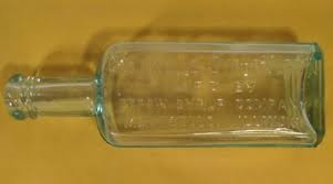 Antique 1890s Bottle CALDWELL'S SYRUP PEPSIN - Aqua / Clear ...
