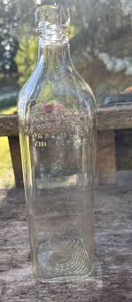 Vintage John Walker & Sons Kilmarnock Scotland - Clear Glass ...