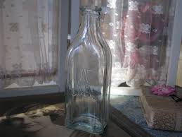 Antique Aqua Bottle, Aqua Glass Bottle, Antique Glass Bottle ...