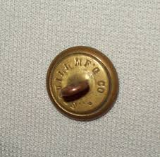 Antique Vtg Ca 1910s C.C.C.T. Co Brass RR Clothing Button ...