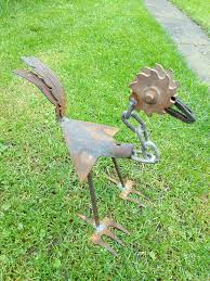 Welding wire needed for bird sculptures and spider
