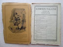 SCRIBNER'S MAGAZINE January 1895 VOL. XVII NO. 1 Charles Scribner's Sons | eBay