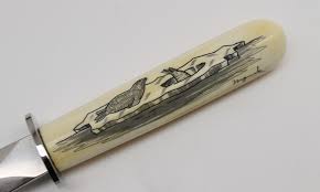 M.H. Jones Custom Spear Point Knife - Portland, OR | #1916422916