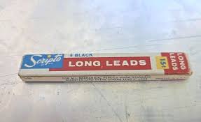 Scripto 6 Black Long Leads - Original Packaging - Leads ...