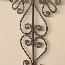 Metal Cross Arrow Wall Art Decor Metal Art - Bed Bath ...