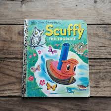 Scuffy the Tugboat, Little Golden Book - Etsy