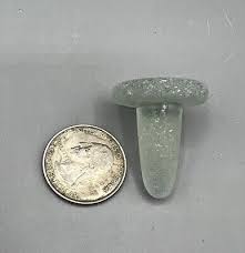 Beach Glass Bottle Stopper St. Clair River Michigan Clear | eBay