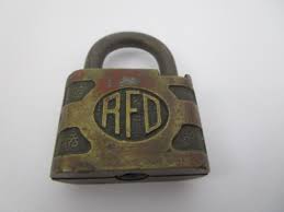 Buy Antique Rare Yale Junior " RFD " Fire Fighting Brass ...