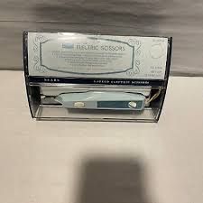 Sears 3 Speed Electric Scissors 3 Switch Fabric Selector Blue AC Vintage working | eBay