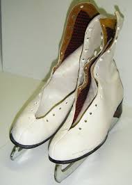 Vintage Basco Leather Ice Skates With Original Box Model ...