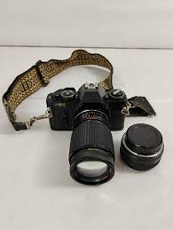 Vintage Sears KSX SUPER 35mm SLR Camera 50mm Lens & 135mm ...