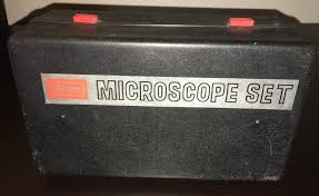 Sears Microscope Set vintage used 750x zoom | eBay