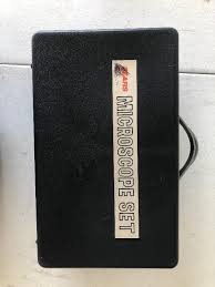 12 Vintage Sears microscope set | EstateSales.org