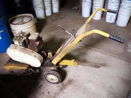 Vintage Sears Gas Powered Garden Tiller With 5HP Engine ...