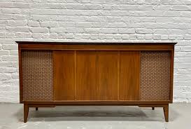 Mid Century Modern Fully Functioning STEREO Console ...