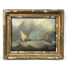 Lot - Antique Painting Oil on Canvas. Clarkson Stanfield