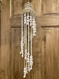 Vintage Hanging Shells Wind Chime Decor Boho Bohemian ...